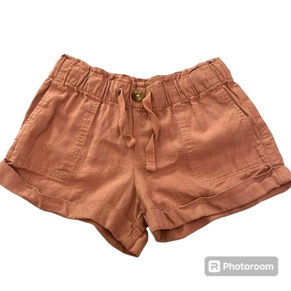 Urban Kids Girls Linen-like shorts Size Medium 10 Pink